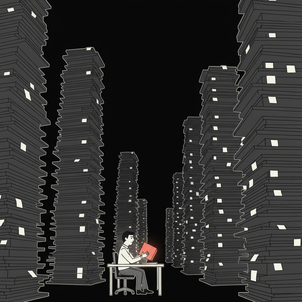 Illustration of manual strategy (Dark Mode)